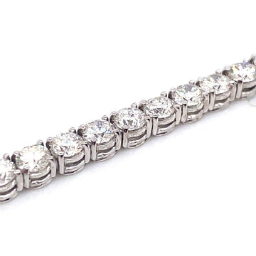 18kt White Gold 8.95ct Diamond Tennis Bracelet