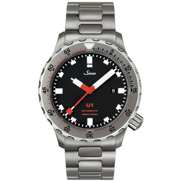 Sinn U1 Divers Watch H Bracelet Fine Adjustment